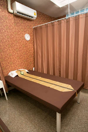 Interior of massage room in a spa salon Thailandのeditorial素材