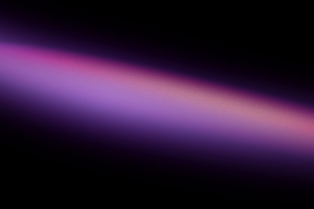 Purple blue light leak effect background. Film bokeh flare overlay. Vintage neon photo filter...