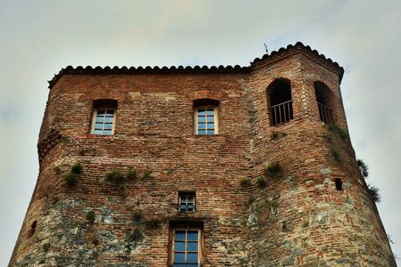 Closeup of Gremi monastery building, Kakheti, Georgiaの写真素材