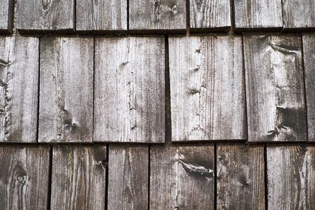 Texture background of roof wood tilesの写真素材