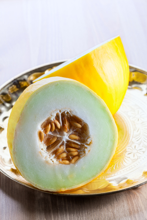 A Honeydew Melonの写真素材