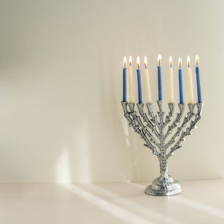Jewish holiday Hanukkahの写真素材