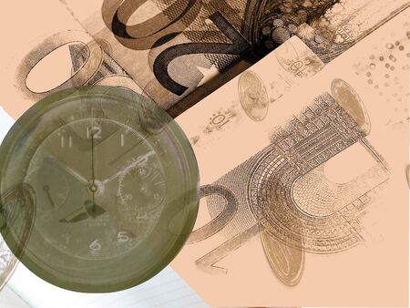 Time Is Moneyの写真素材