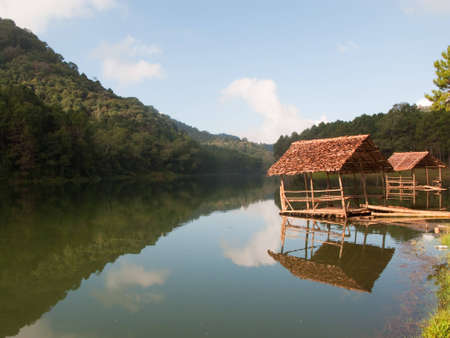 Pang Ung Moutains, Thailandの写真素材