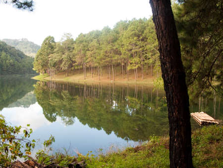 Pang Ung Moutains, Thailandの写真素材