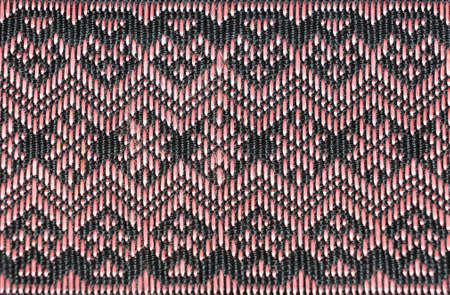 Texture of fabric  in Lao Style