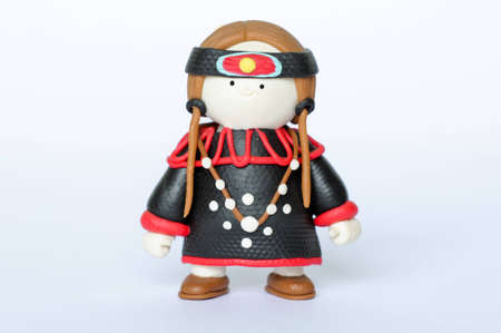 Dolls handmade in Thailandの写真素材