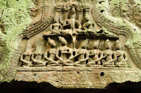 Statue at Angkor Wat, Cambodia