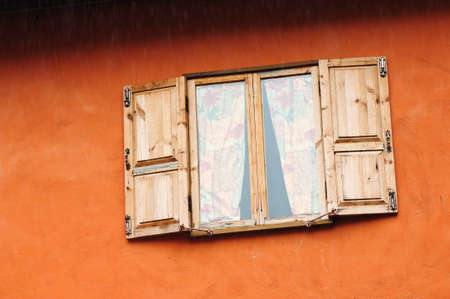 window on the wallの写真素材