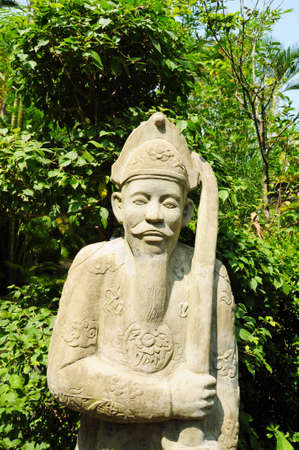 Traditional statue of Khai-Dinh (Vietnam)