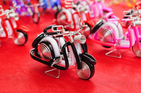 Toy motorcycleの写真素材