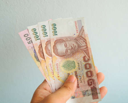 give moneyの写真素材