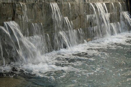 waterfall backgroundの写真素材