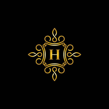 Shield and sword logo design symbol - Vectorのイラスト素材