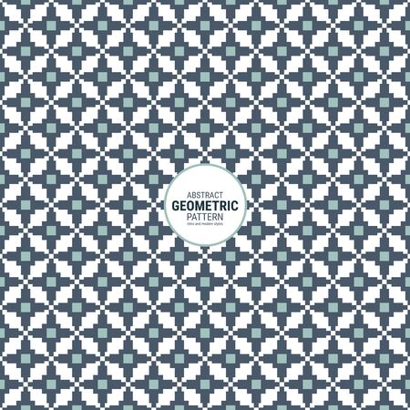 Abstract geometric pattern. A seamless vector background. This is a simple vector illustration with harmonious blend of retro and modern styles. The color can be changed if needed. vector.のイラスト素材