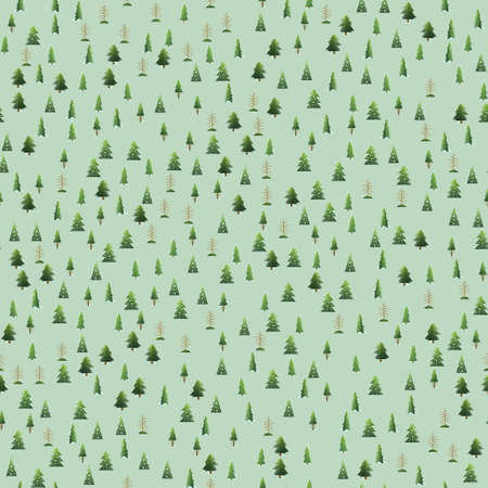 New Year Christmas elements vector pattern illustrationのイラスト素材