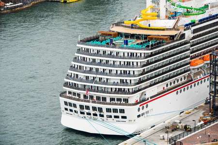 Luxury Cruise linerのeditorial素材