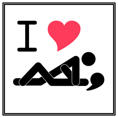 The symbol of sex activity.のイラスト素材