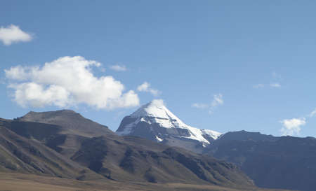 the foothills of Tibetの写真素材