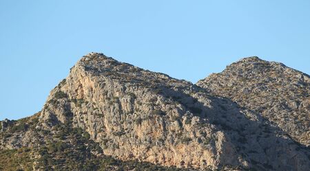 The landscape on the island of Mallorca, Spainの写真素材
