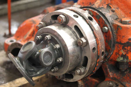 wheel assembly rotation transmitting gear shaft