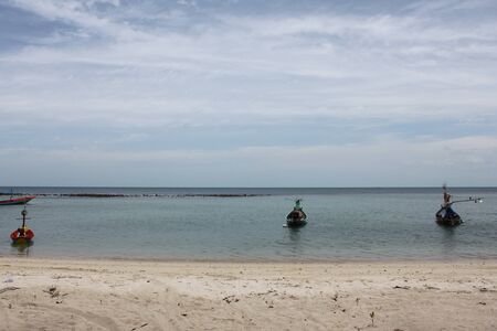 Scenic views of the coastline of island Koh Samui, Thailandの写真素材