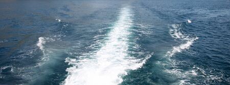 Next on the water from the boat Andaman Sea Thailand Southeast Asiaの写真素材