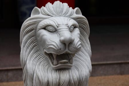 Sculptures of various animals in Thailand, Southeast Asiaの写真素材