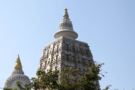 Sculpture, architecture and symbols of Buddhism, Thailand, South East Asiaの写真素材