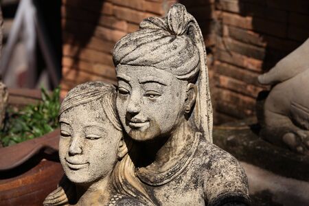 Sculpture, architecture and symbols of Buddhism, Thailand, South East Asia