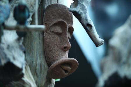 Sculpture, architecture and symbols of Buddhism, Thailand, South East Asiaの写真素材