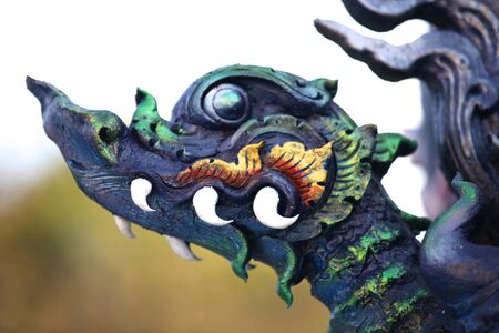 Sculpture, architecture and symbols of Buddhism, Thailand, South East Asiaの写真素材