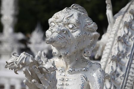 Sculpture, architecture and symbols of Buddhism, Thailand, South East Asiaの写真素材