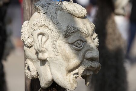 Sculpture, architecture and symbols of Buddhism, Thailand, South East Asiaの写真素材