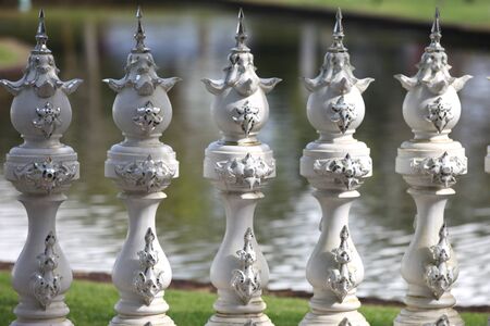 Sculpture, architecture and symbols of Buddhism, Thailand, South East Asia