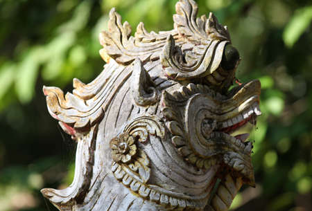 Sculpture, architecture and symbols of Buddhism, Thailand, South East Asiaの写真素材