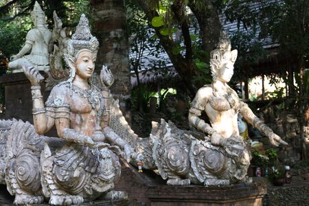 Sculpture, architecture and symbols of Buddhism, Thailand, South East Asia