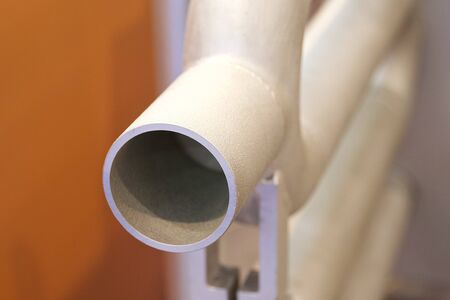 Various elements of metal pipelines for industrial use