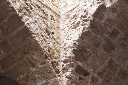 Elements and details of the architecture of the ancient fortress, Cyprus