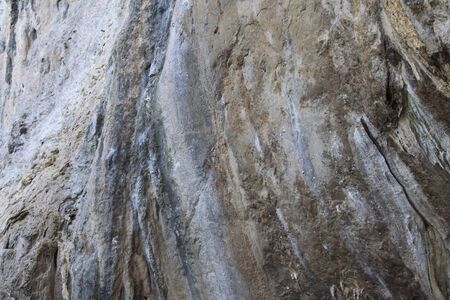 Details and forms of rocks on Railay peninsula, Krabi, Thailandの写真素材