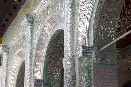 Buddhist temple complex Shwedagon is a historical symbol of Buddhism, Yangon, Myanmarの写真素材
