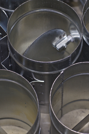 Elements and parts made of galvanized sheet for various ventilation systems, Russia