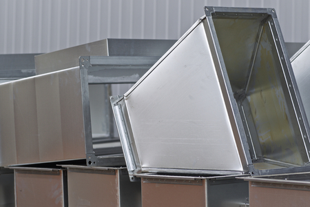 Elements and parts made of galvanized sheet for various ventilation systems, Russia