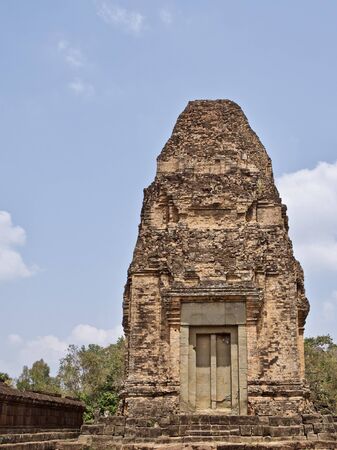 Architecture of ancient temple complex Angkor, Siem Reap, Cambodiaの写真素材
