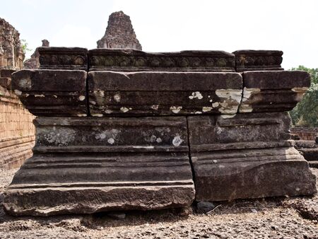 Architecture of ancient temple complex Angkor, Siem Reap, Cambodiaの写真素材