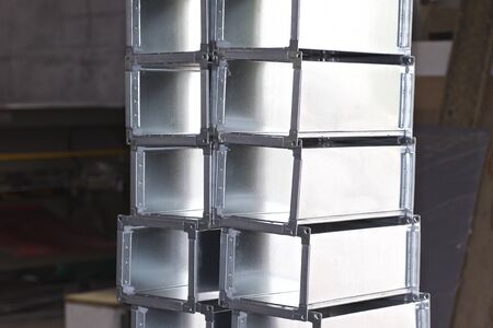 Elements and parts made of galvanized sheet for various ventilation systems, Russia