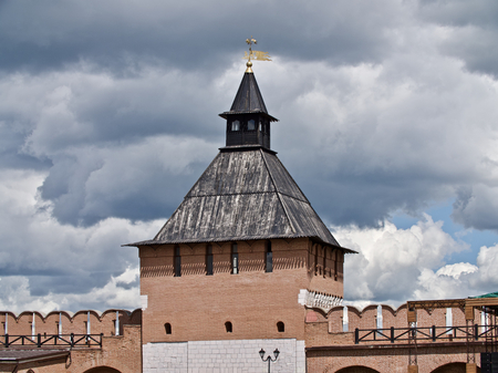 Ancient architectural complex Fortress Tula Kremlin, Russiaのeditorial素材