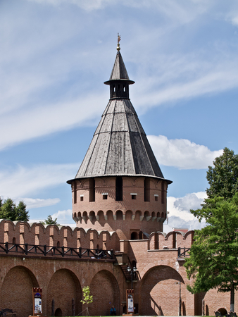 Ancient architectural complex Fortress Tula Kremlin, Russiaのeditorial素材