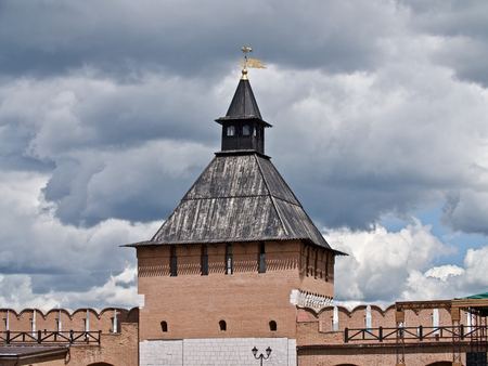 Ancient architectural complex Fortress Tula Kremlin, Russiaのeditorial素材