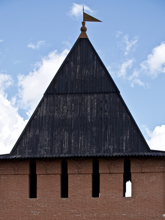 Ancient architectural complex Fortress Tula Kremlin, Russiaのeditorial素材